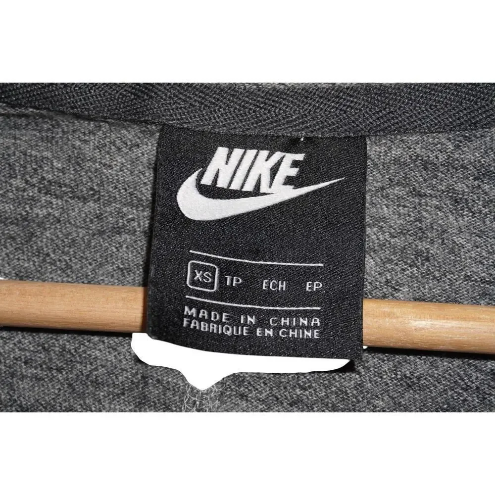 Nike Harvard Westlake Full Zip Hoodie Gray Women XS Athletic Sweatshirt
